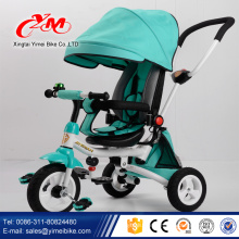 Nouveau design chaud coffre-fort enfant tricycle pour les garçons / 3 roues vélo walker bébé 3 en 1 trike / EN 71 standard grand tricycle bébé